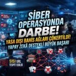 Yapay Zekâ Destekli Siber Operasyon: 108 Şüpheli Yakalandı