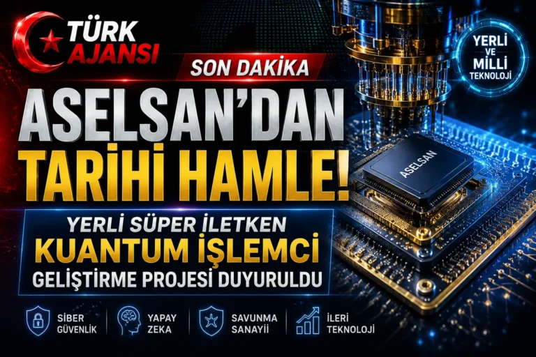 ASELSAN’dan Yerli Süper İletken Kuantum İşlemci Hamlesi