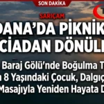 Adana’da Dalgıç Polisten Kahramanca Müdahale: 8 Yaşındaki Çocuk Hayata Döndü