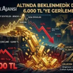 Altın Fiyatlarında Düşüş: 6 Bin TL Kritik Eşiği Kırıldı, Uzmanlar Geleceği Tartışıyor
