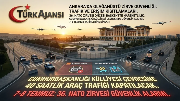 Ankara NATO Zirvesi Tedbirleri: Başkentte Kritik Güvenlik Kordonu