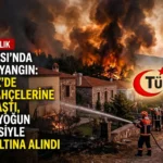 Ayvalık Cunda Adası’ndaki Orman Yangını Kontrol Altına Alındı