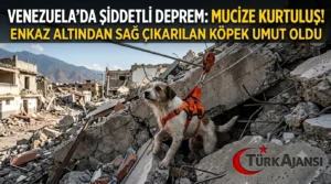 Venezuela’da Deprem Sonrası Umut: Ekipler Enkaz Altından Küçük Bir Köpeği Kurtardı
