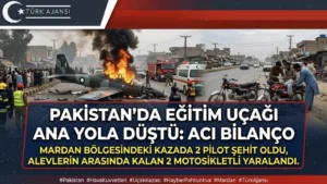 Pakistan Askeri Eğitim Uçağı Mardan’da Düştü: 2 Pilot Hayatını Kaybetti