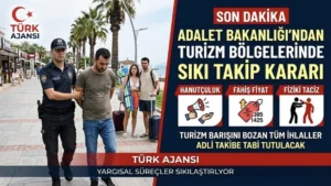 Turistleri Rahatsız Edenler Yakın Takipte: Adalet Bakanlığı Harekete Geçti