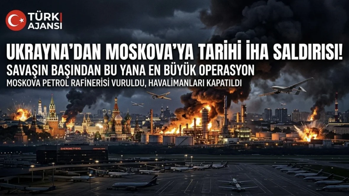 Moskova İHA Saldırısı Altında: Ukrayna’dan Operasyon