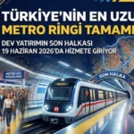Türkiye’nin En Uzun Metro Ringinin Son Halkası Açılıyor