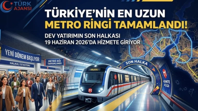 Türkiye’nin En Uzun Metro Ringinin Son Halkası Açılıyor