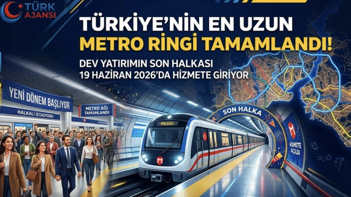 Türkiye’nin En Uzun Metro Ringinin Son Halkası Açılıyor