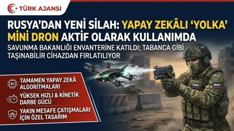 Rusya Yolka Dronu Yapay Zekayla Savaş Sahasında: Yeni Nesil Teknolojinin Detayları