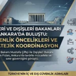 Kritik Adım: Bakanlar Çiftçi Fidan Görüşmesi, Bölgesel Güvenliği Ele Aldı