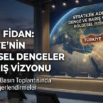 Hakan Fidan Açıklaması: Bakan Fidan’dan Bölgesel Mesajlar