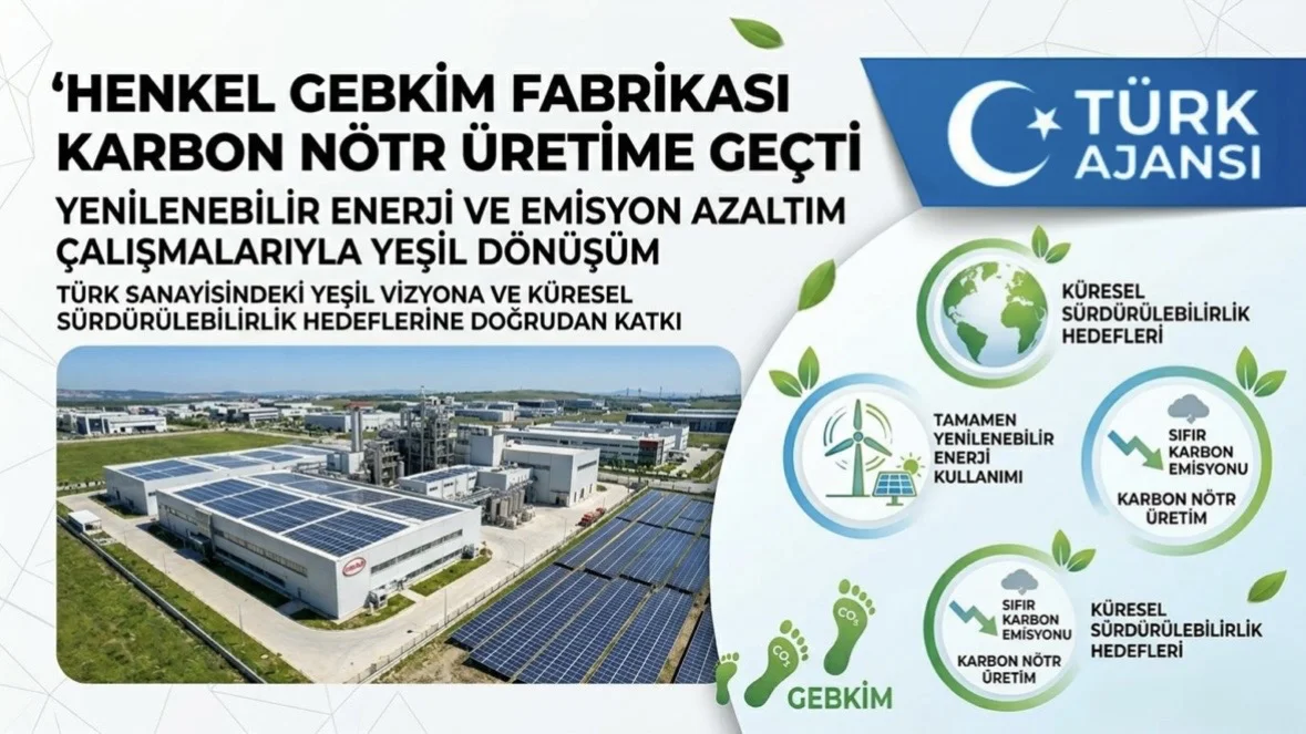 Henkel Karbon Nötr Üretim Dönemini GEBKİM’de Başlattı