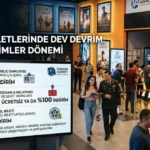 Sinema Bilet İndirimlerinde Çarpıcı Değişiklik: Öğrenci ve Kamu Çalışanlarına %40, Özel Biletlerde %70’a Kadar İndirim