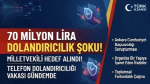 Mersin’de Sarsıcı 70 Milyon Lira Dolandırıcılığı: Milletvekili Kocamaz Mağdur