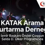 KATAK Arama Kurtarma Derneği İzmir Başkanı Önder Coşgun, Selda D. Ülker’in Konuğu Oldu