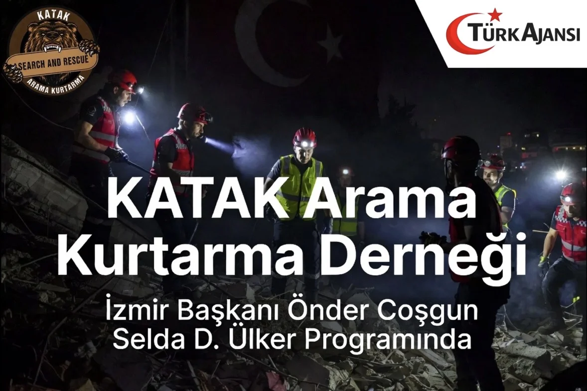 KATAK Arama Kurtarma Derneği İzmir Başkanı Önder Coşgun, Selda D. Ülker’in Konuğu Oldu