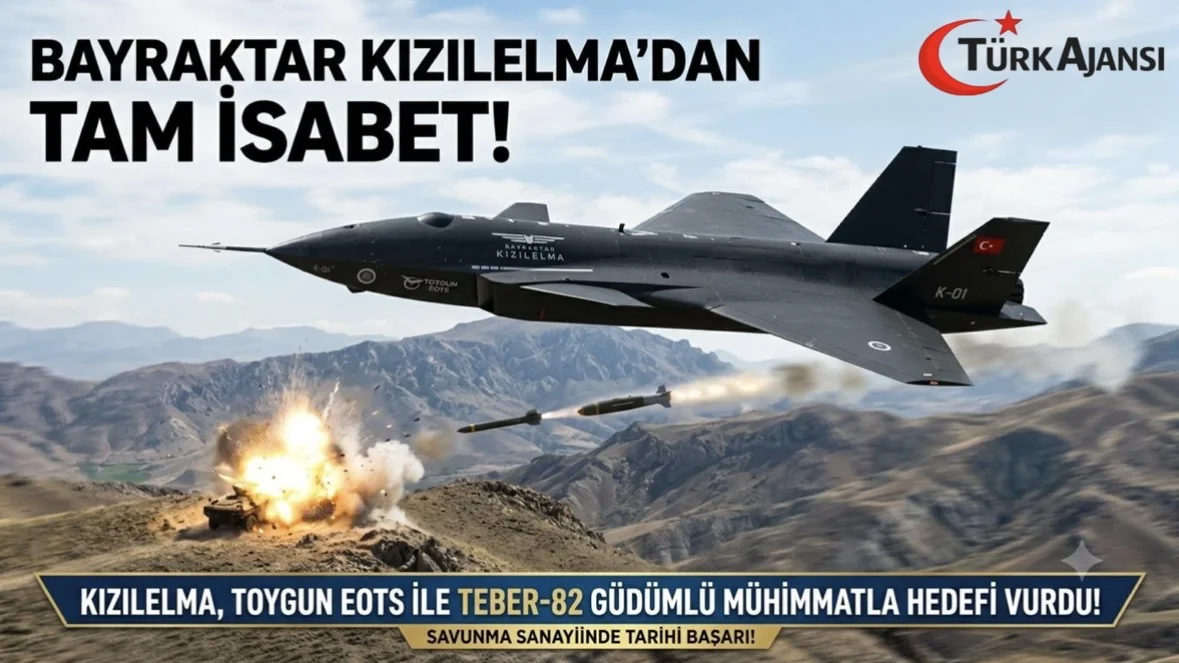 Bayraktar KIZILELMA’dan Gövde Gösterisi!