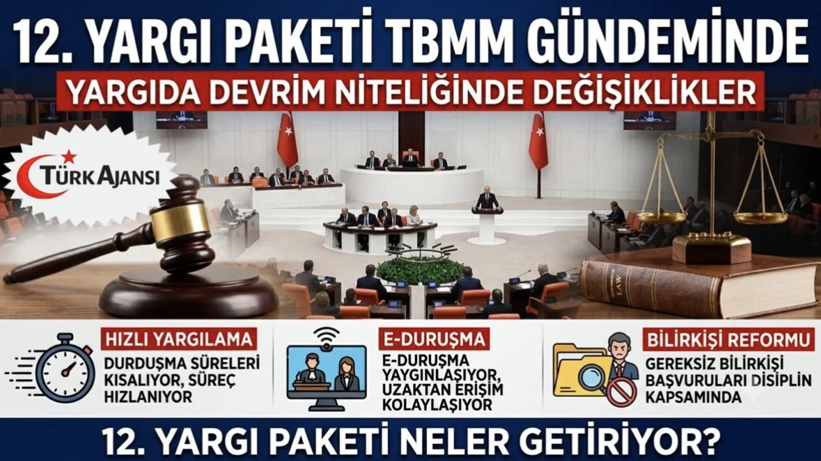12. Yargı Paketi TBMM’de: Hakim ve Savcılara Gereksiz Bilirkişi Başvurusu Uyarısı 1 12. Yargı Paketi TBMM’de: Hakim ve Savcılara Gereksiz Bilirkişi Başvurusu Uyarısı