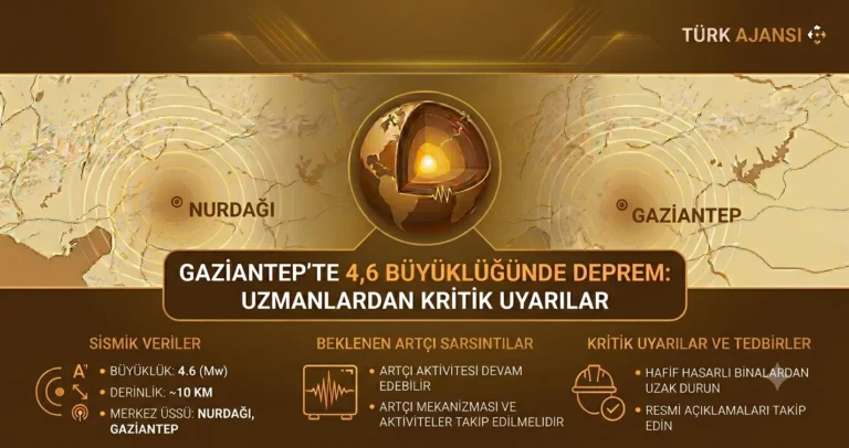 Gaziantep Depremi Son Dakika: Uzmanlardan Korkutan Uyarı | Türk Ajansı