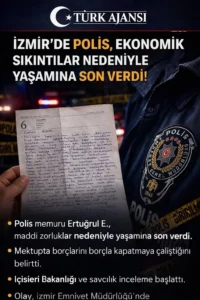 İzmir Polis Memuru İntiharı Hakkında İnceleme Başlatıldı | Türk Ajansı