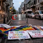 İzmir’de Valilik Yasağına Rağmen LGBTİ+ Yürüyüşü Düzenlendi