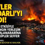 Çandarlı’da Orman Yangını Büyüyor: Alevler Evlerin Yakınına Ulaştı
