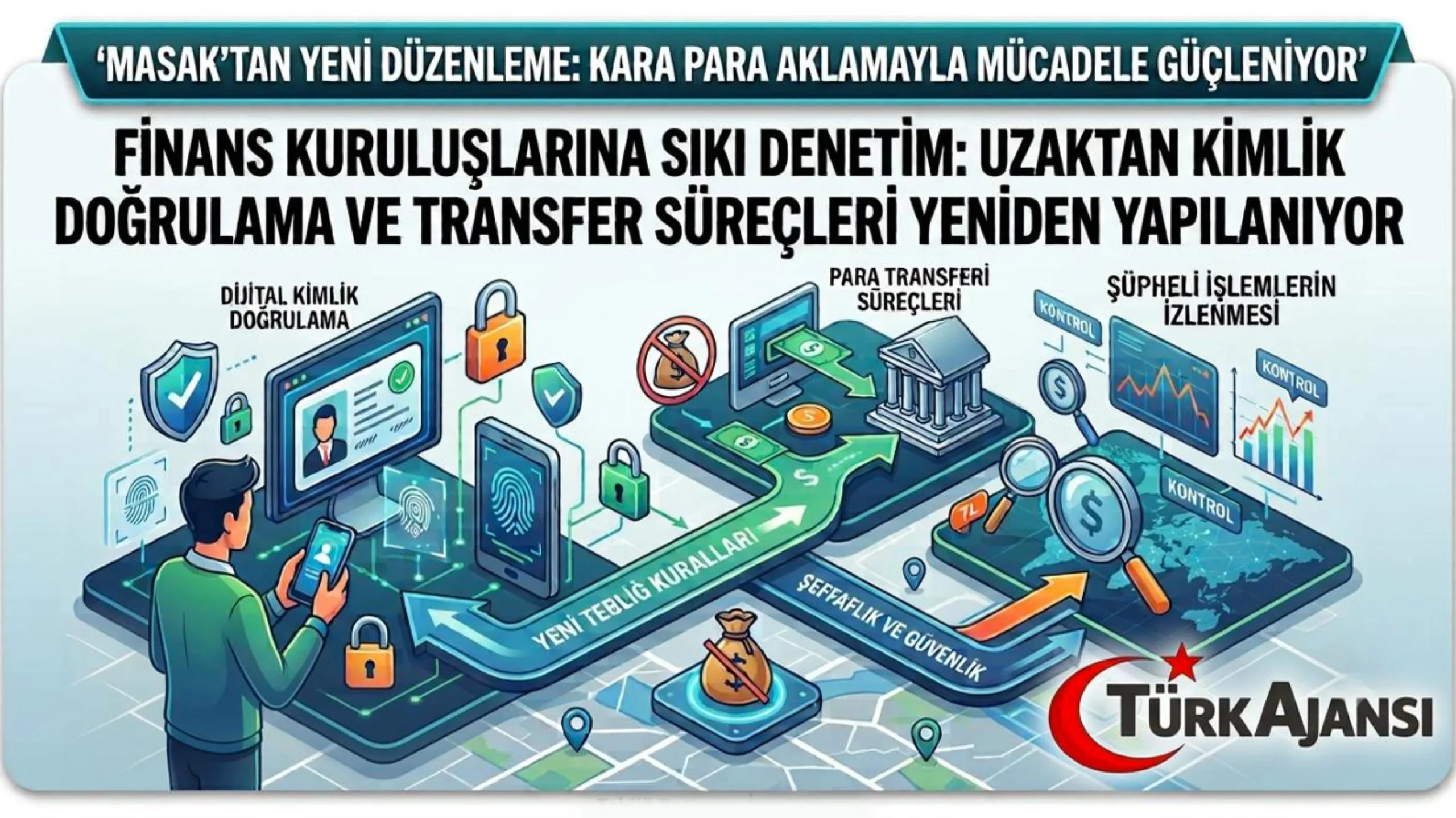 MASAK’tan Yeni Tebliğ: Para Transferi ve Uzaktan Kimlik Tespitinde Sıkı Kurallar