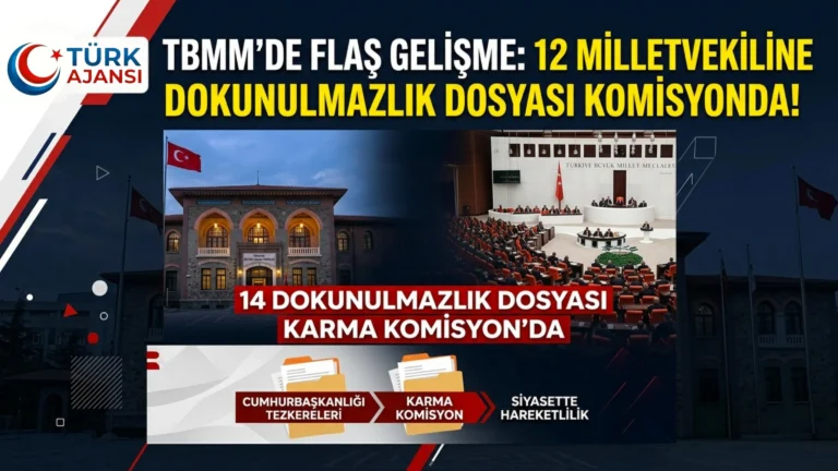 Milletvekili Dokunulmazlık Dosyaları TBMM Karma Komisyonu’nda