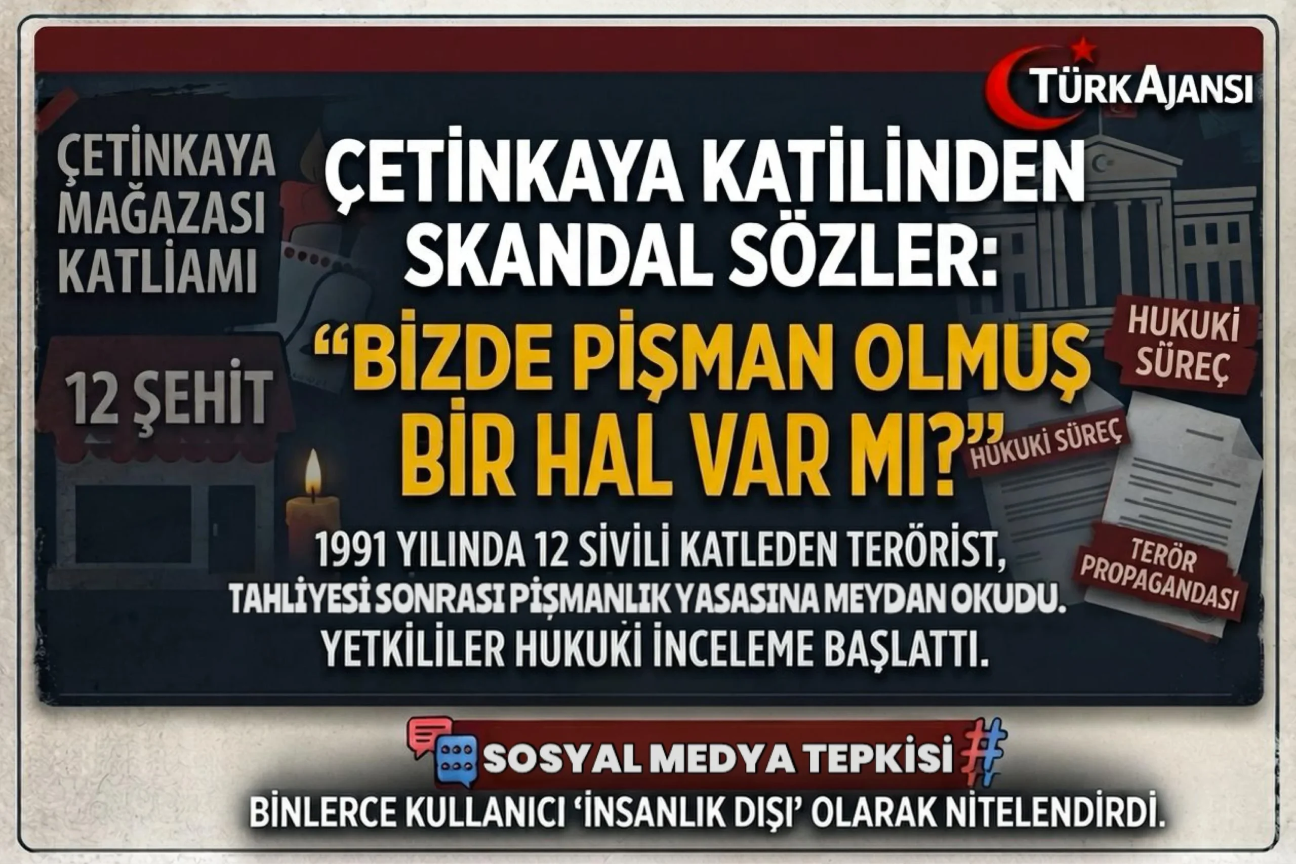 PKK’lı Saldırı Failinden Şok Meydan Okuma: “Bizde Pişman Olmuş Bir Hal Var mı?”