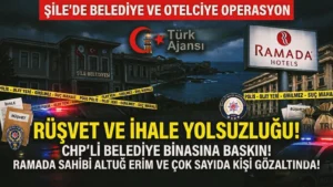 CHP’li Şile Belediyesi’ne Operasyon: Ramada Oteller Zincirinin Sahibi Altuğ Erim Gözaltında!