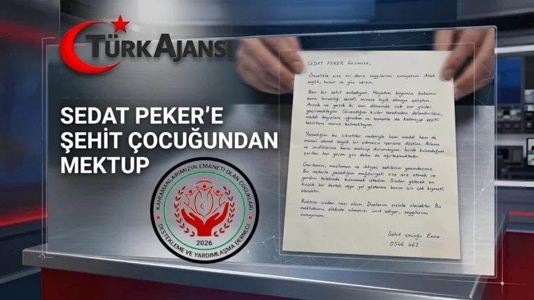 Şehit Çocuğundan Sedat Peker’e Dikkat Çeken Çağrı