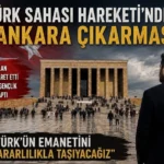 Türk Sahası Hareketi’nden Ankara Çıkarması: Yusuf Alpaslan Anıtkabir’i Ziyaret Etti
