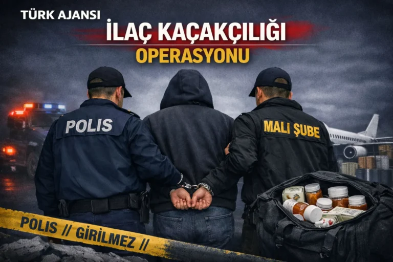 6 İlde İlaç Kaçakçılığı Operasyonu: 19 Gözaltı