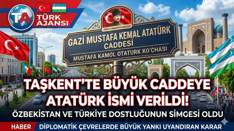 Atatürk’ün Adı Taşkent’te Bir Caddeye Veriliyor