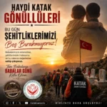 KATAK Babalar Günü Şehitlik Ziyareti Çağrısı Yaptı
