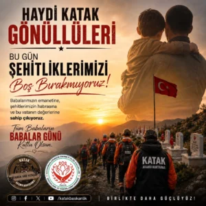 KATAK Babalar Günü Şehitlik Ziyareti Çağrısı Yaptı