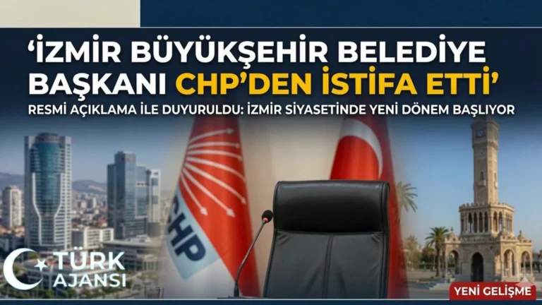 Cemil Tugay İstifa Etti: İzmir Büyükşehir Belediye Başkanı’ndan Karar