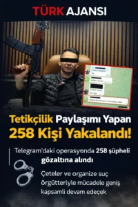 Emniyet’ten Tetikçilik Operasyonu: 258 Şüpheli Gözaltına Alındı