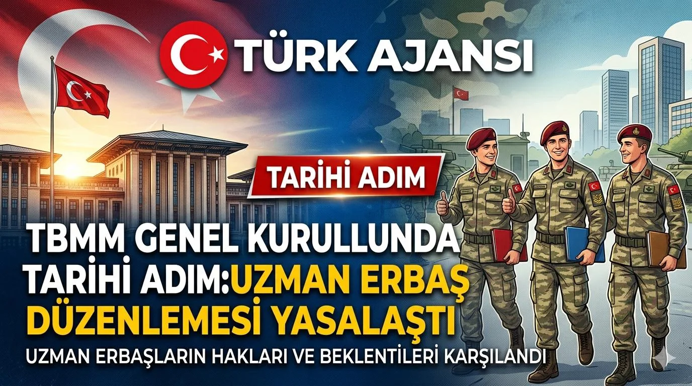 Uzman Erbaş Kanun Teklifi Kabul Edildi | Türk Ajansı