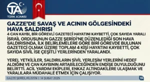 İsrail’in Gazze Hava Saldırısında Gazeteci Dahil 4 Ölü