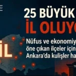 İl Olma İddiası Taşıyan 25 İlçe Listesi Yeniden Gündemde