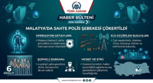 Malatya’da Polis Frekanslarını Dinleyen ve Sahte Kimlik Algısı Yaratan 6 Şüpheli Yakalandı