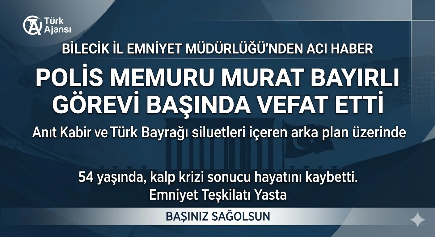 Polis Memuru Murat Bayırlı Görevi Başında Şehit Oldu