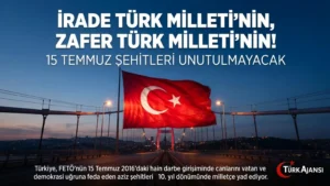 15 Temmuz Şehitleri Milletçe Anılıyor: Demokrasi ve Milli Birlik Günü’nün 10. Yılı
