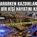 Define Ararken Tünel Çöktü: Bir Kişi Hayatını Kaybetti