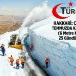 Yüksekova’da Yaz, Cilo Dağı’nda Karla Mücadele