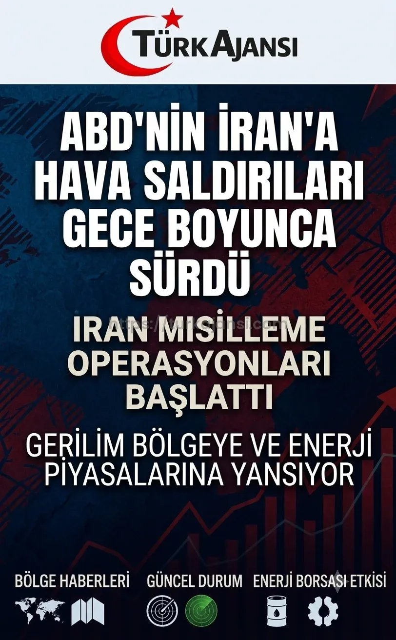 ABD-İran Gerilimi Tırmanıyor: Gece Boyunca Çok Sayıda Nokta Vuruldu