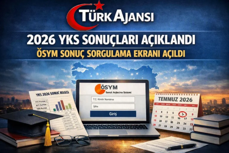 2026 YKS Sonuçları Açıklandı: ÖSYM Sonuç Sorgulama Ekranı Açıldı