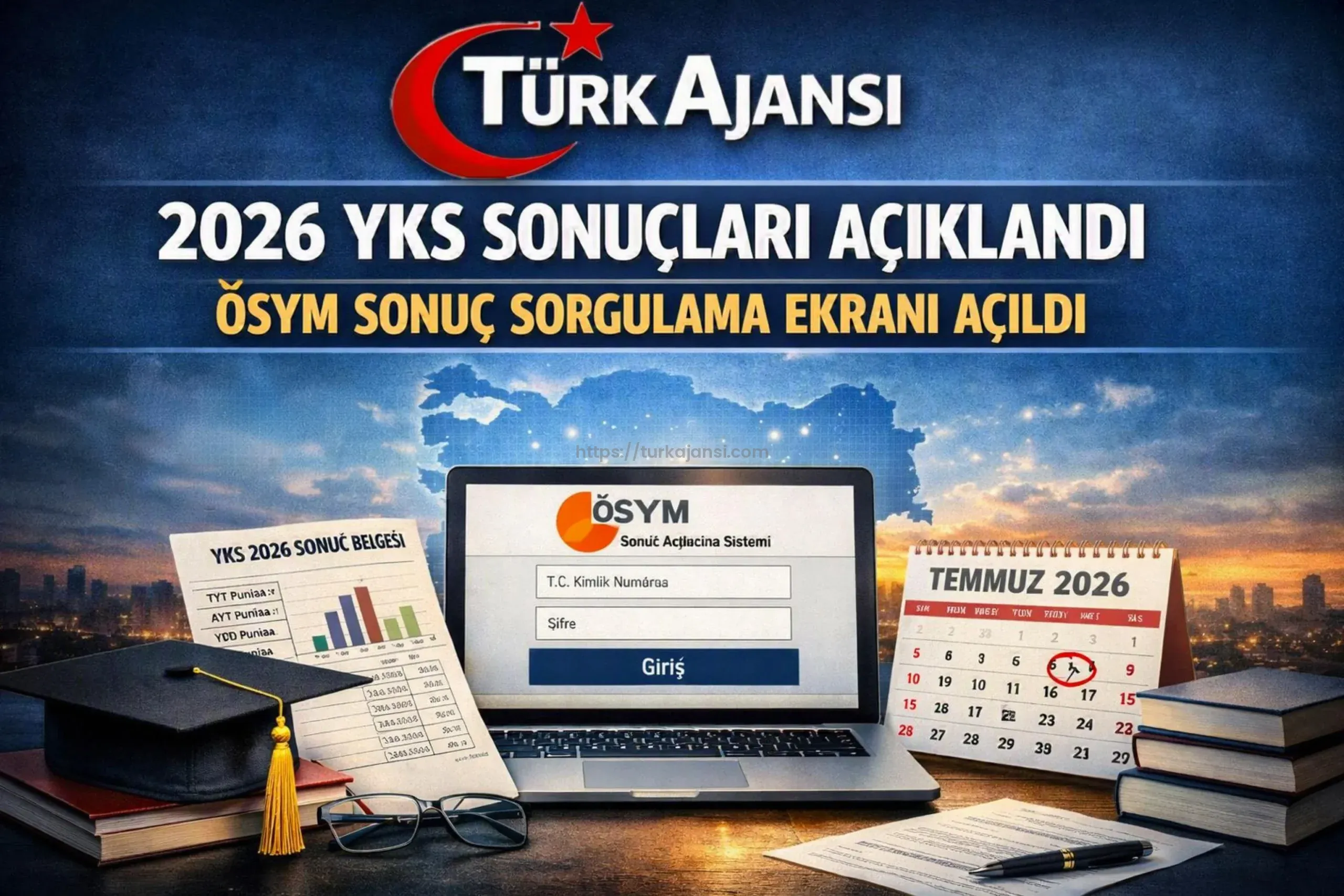 2026 YKS Sonuçları Açıklandı: ÖSYM Sonuç Sorgulama Ekranı Açıldı